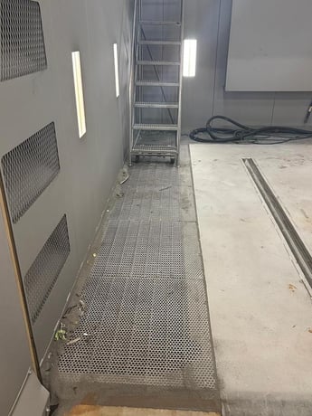 ABS/GFS, blast room & paint booth package, 16' x14'x18' blast room, 15' x18'x20' paint booth, 2019 - Image 5