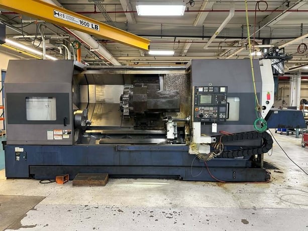 Mori Seiki #SL-400, Multi-Axis CNC Lathe, 11.3" X, 36" Z, 36.8" swing, 40" centers, 25.4" turning diameter - Image 1