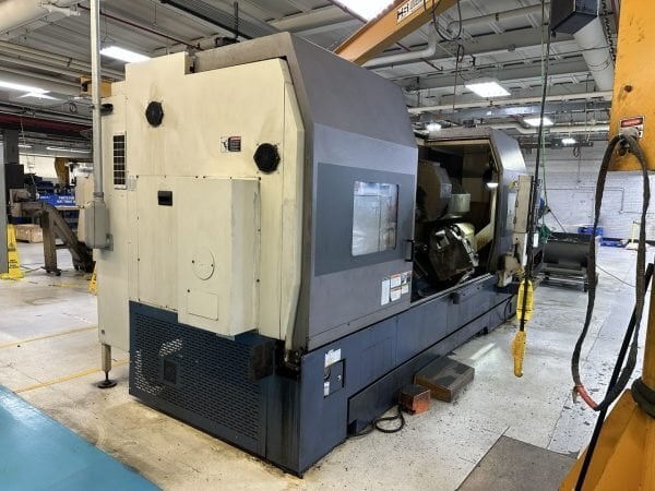 Mori Seiki #SL-400, Multi-Axis CNC Lathe, 11.3" X, 36" Z, 36.8" swing, 40" centers, 25.4" turning diameter - Image 3