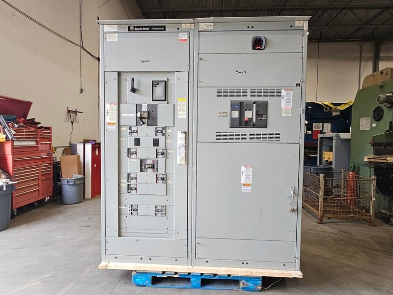 1600 Amp. General Electric, Spectra Series Switchboard, Power Break II 1200 amp main breaker, 208Y/120 Volts - Image 1