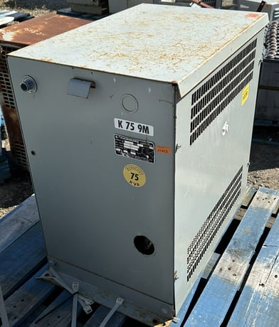 75 KVA 600Y Primary, 240 Delta Secondary, Hammond Mfg. Co. Ltd., Isolation 3-Phase Transformer, 60 Hz - Image 3