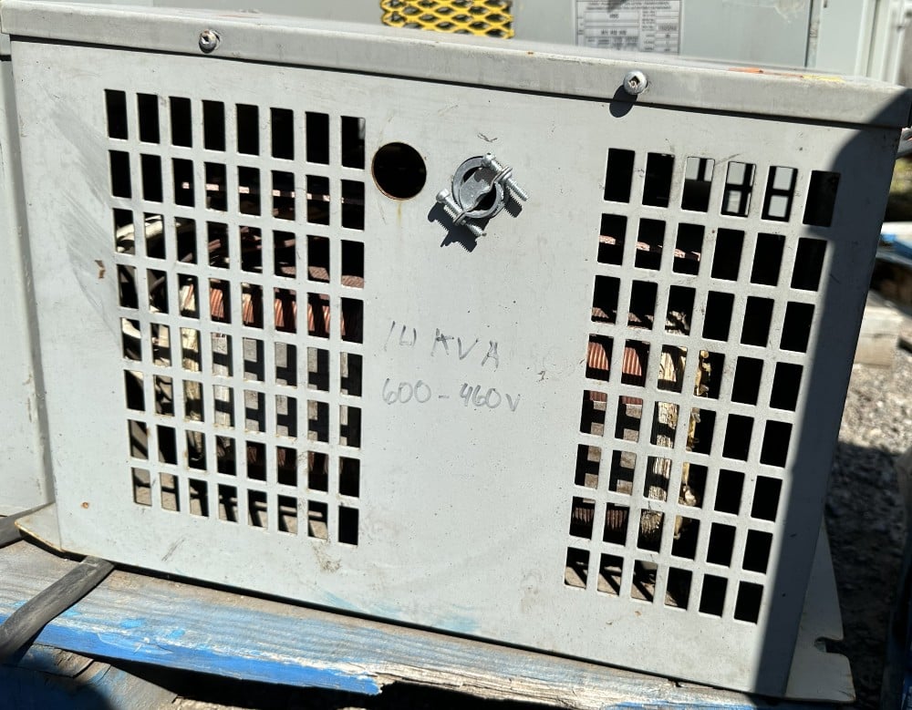 14 KVA 600 Delta Primary, 460 Delta Secondary, Marcus Transformer of Canada Ltd., 3-Phase Isolation - Image 3