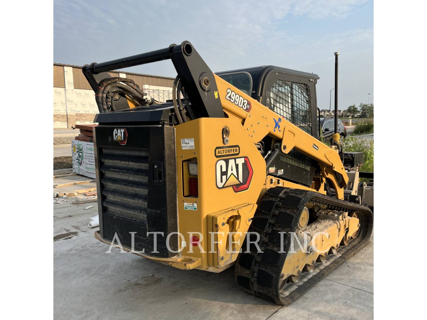 Cat 299D3XE, Skid Steer Loader, 1240 hours, S/N: BX905612, 2023 - Image 3