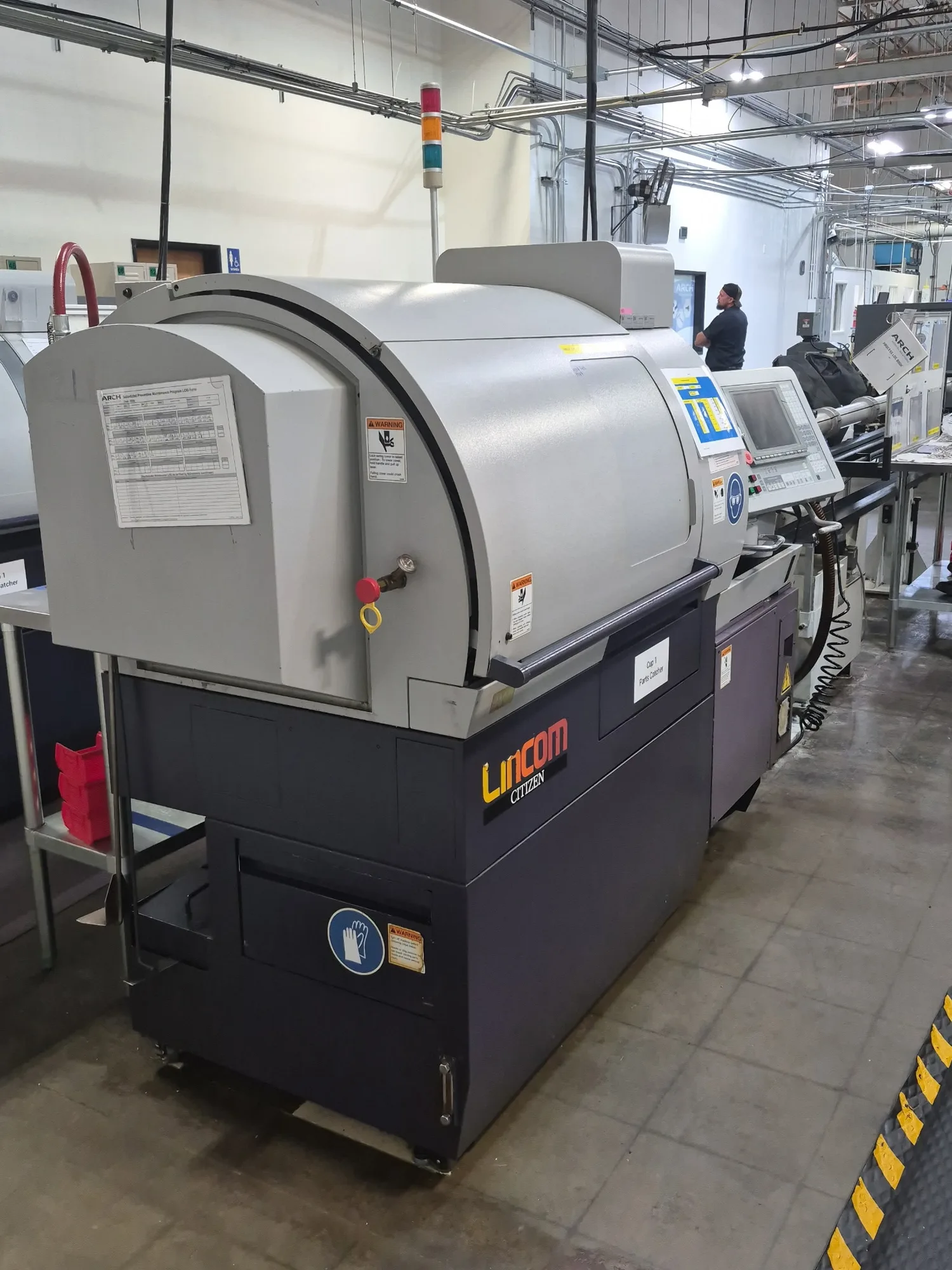 Citizen #C-16, CNC Swiss Type Lathe, 0.63" bar capacity, 0.63" turning diameter, 10,000 RPM, 2002, (2 - Image 1