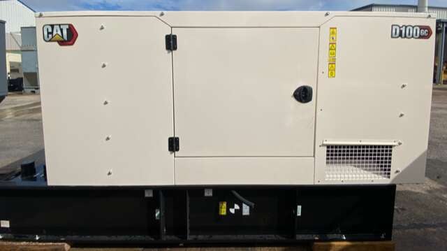 100 KW Caterpillar #D100GC, diesel generator set, 277/480 Volts, C4.4 engine, EPA Tier 3, sound attenuated - Image 1