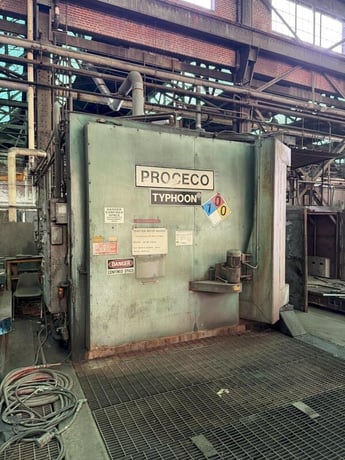 Proceco #Typhoon-72-72-S-C3-20000, 72" rotary table parts washer - Image 1