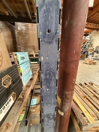Pallet Racking, Lot of 130 Bays, 4 shelves each, RidgeU / Sturdi Built / Interlake Sammons uprights & beams - Image 6
