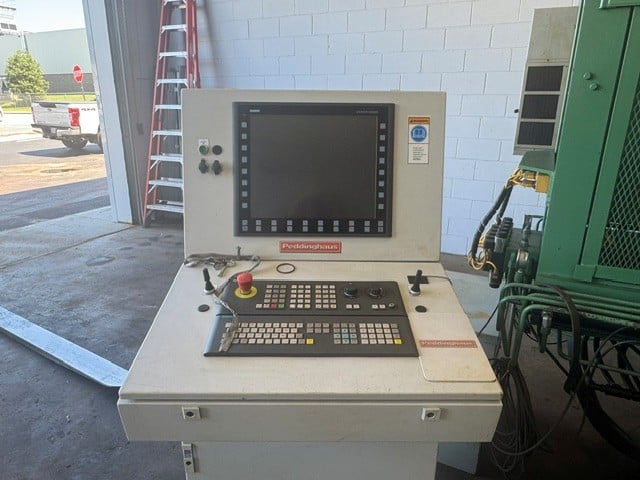 177 Ton, Peddinghaus #FPB-1500, CNC plate punching machine, 3 punch heads, 60" max plate width, 1" thickness - Image 5
