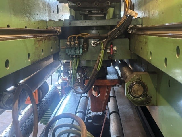 177 Ton, Peddinghaus #FPB-1500, CNC plate punching machine, 3 punch heads, 60" max plate width, 1" thickness - Image 10