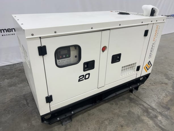 20 KW General Power #GPM-P20-60T4i, diesel generator set, 480/277 Volts, 3 phase, Perkins 404D-22G engine - Image 2