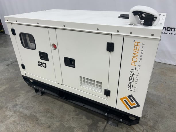 20 KW General Power #GPM-P20-60T4i, diesel generator set, 480/277 Volts, 3 phase, Perkins 404D-22G engine - Image 3