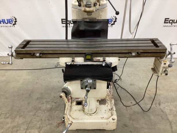Birmingham #BPS-1649, vertical milling machine, 9" x49" table, 35.5" X, 13.25" Y, 15.75" Z, R8, 70-5600 RPM - Image 4