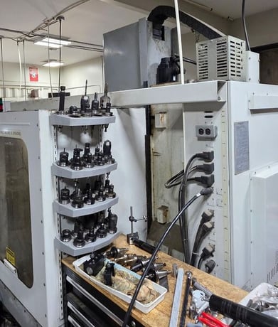 Haas #VF-2, CNC vertical machining center, 30" X, 16" Y, 20" Z, 8100 RPM, 20 automatic tool changer, CT40, 30 - Image 7