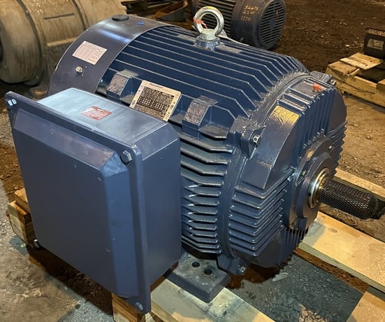 100 HP 1785 RPM Marathon, Frame 405T, 230/460 Volts, TEFC, AC Induction Motor, Unused Spare - Image 1