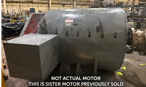 800 HP 225/900 RPM General Electric, Frame MCD9962, 700 Volts, Shunt, DC Motor 3 available) - Image 7