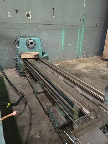 40"/53" x 280" Meuser #M4L-40575, Heavy-Duty Gap Lathe, 3" bore, 900 RPM, 23.5 HP - Image 2