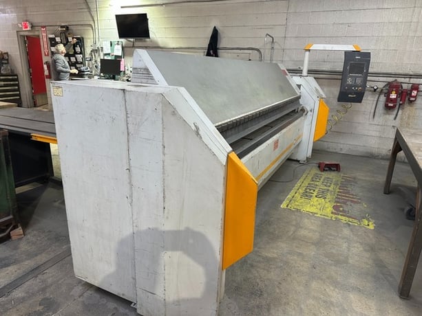 125.9" RAS #Turbobend-Plus-62.30, CNC Folding Machine, 14 Ga. Capacity, System 5000 CNC Control, L-Shaped - Image 3
