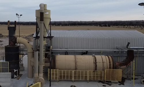 MEC #10x32, Triple Pass Rotary Drum Dryer, w/ Webb Burner, 15 MM BTU, Spark Detection - Image 1