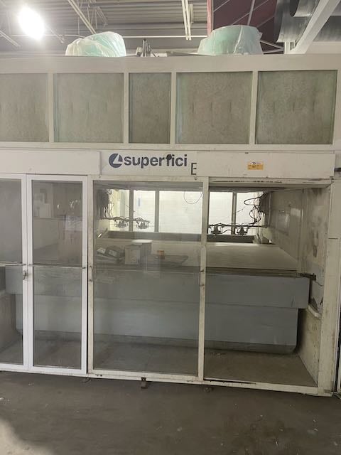 Superfici #Magnum, 2-Head Spray Machine, 53-1/8" Working Range, 118-1/8" Booth, 2010 - Image 2