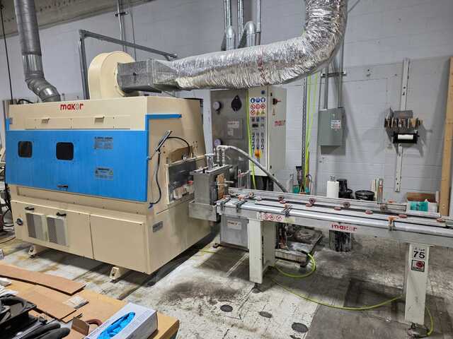Makor #FLT, UV Vacuum Coater Line, w/ 9-Lamp Oven, 9" Max Width, 2006 - Image 3