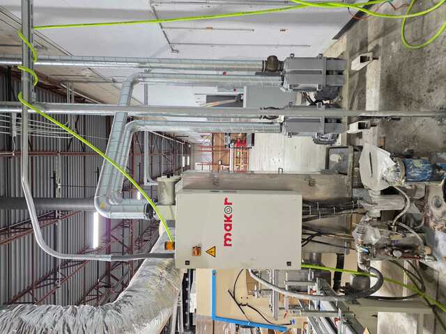 Makor #FLT, UV Vacuum Coater Line, w/ 9-Lamp Oven, 9" Max Width, 2006 - Image 5