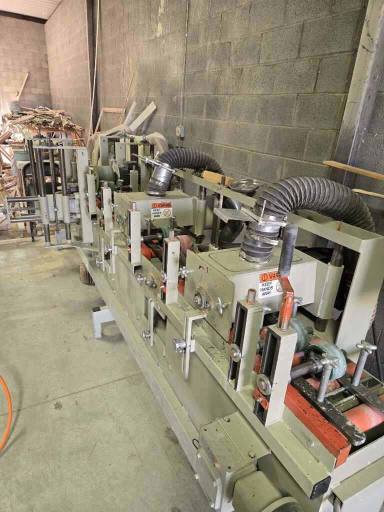 GME, 8-Head Profile Sander, 7-1/2" Working Width, 2007 - Image 1