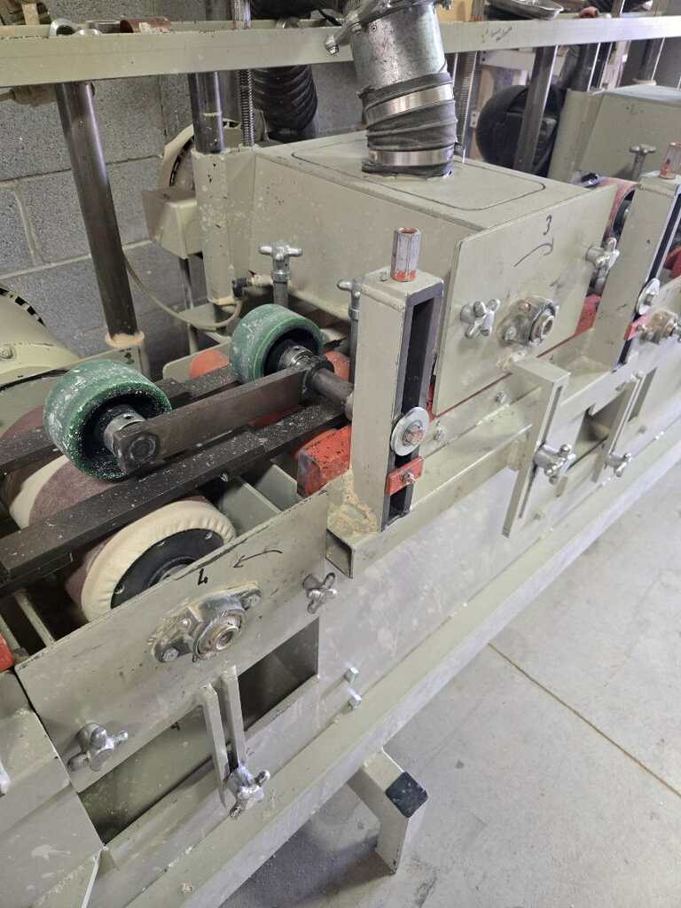 GME, 8-Head Profile Sander, 7-1/2" Working Width, 2007 - Image 2