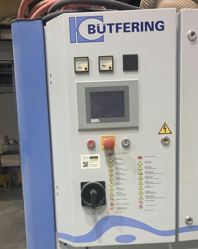 43" Butfering #SWT-124-TB, Belt Sander, 2-Head, Drum & Combination Heads, 2011 - Image 2