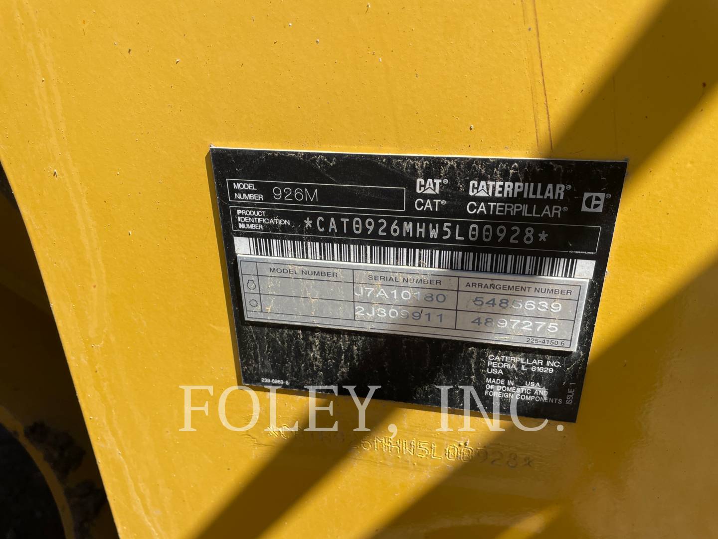 Cat 926M, Wheel Loader, 1728 hours, S/N: W5L00928, 2021 - Image 5