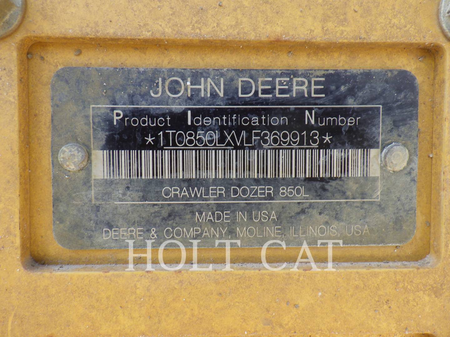 John Deere 850L WLT, 8794 hours, S/N: 1T0850LXVLF369913, 2020 - Image 6