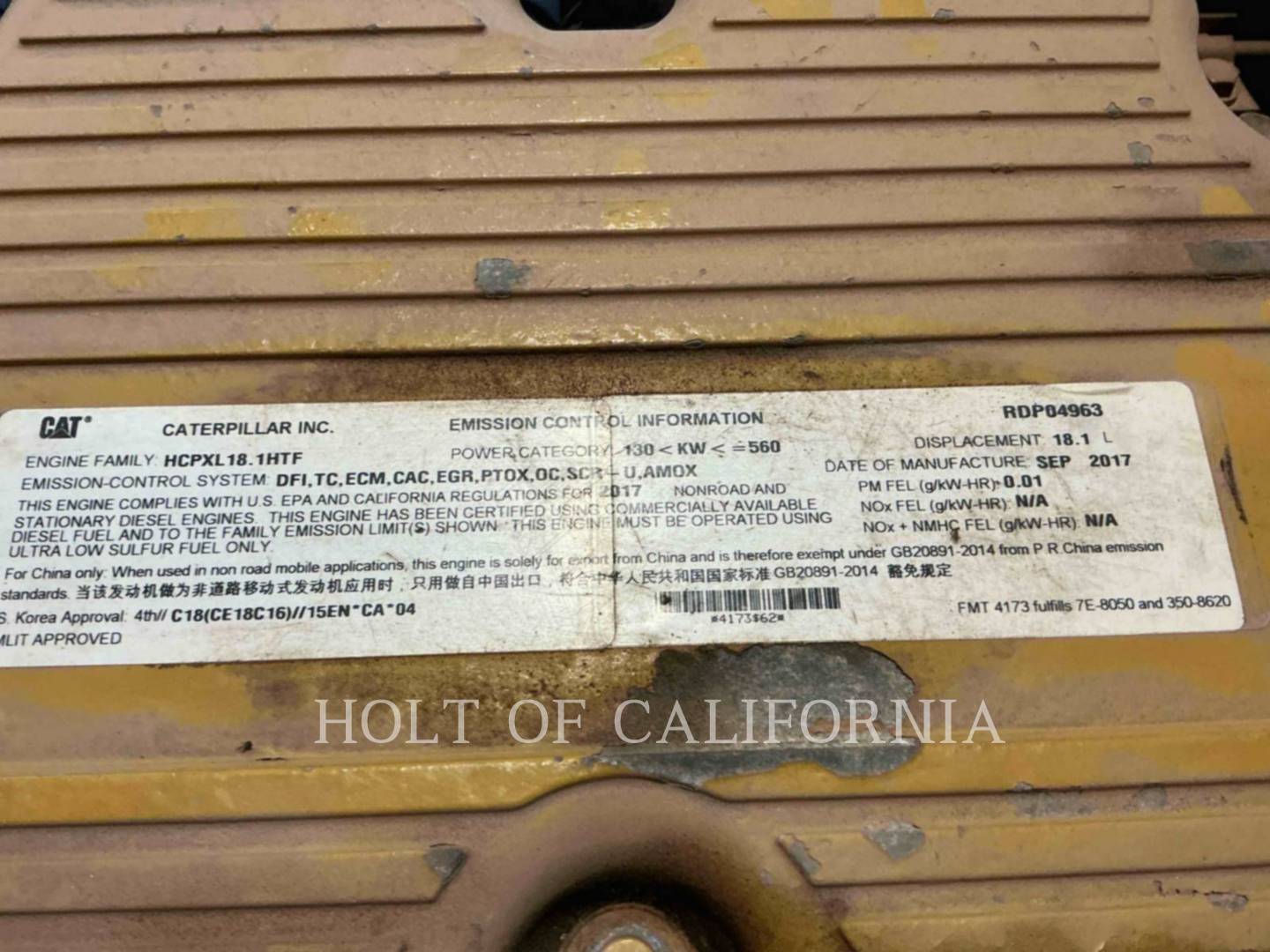 Caterpillar 745, Articulated Truck, 6811 hours, S/N: 3T600440, 2018 - Image 8