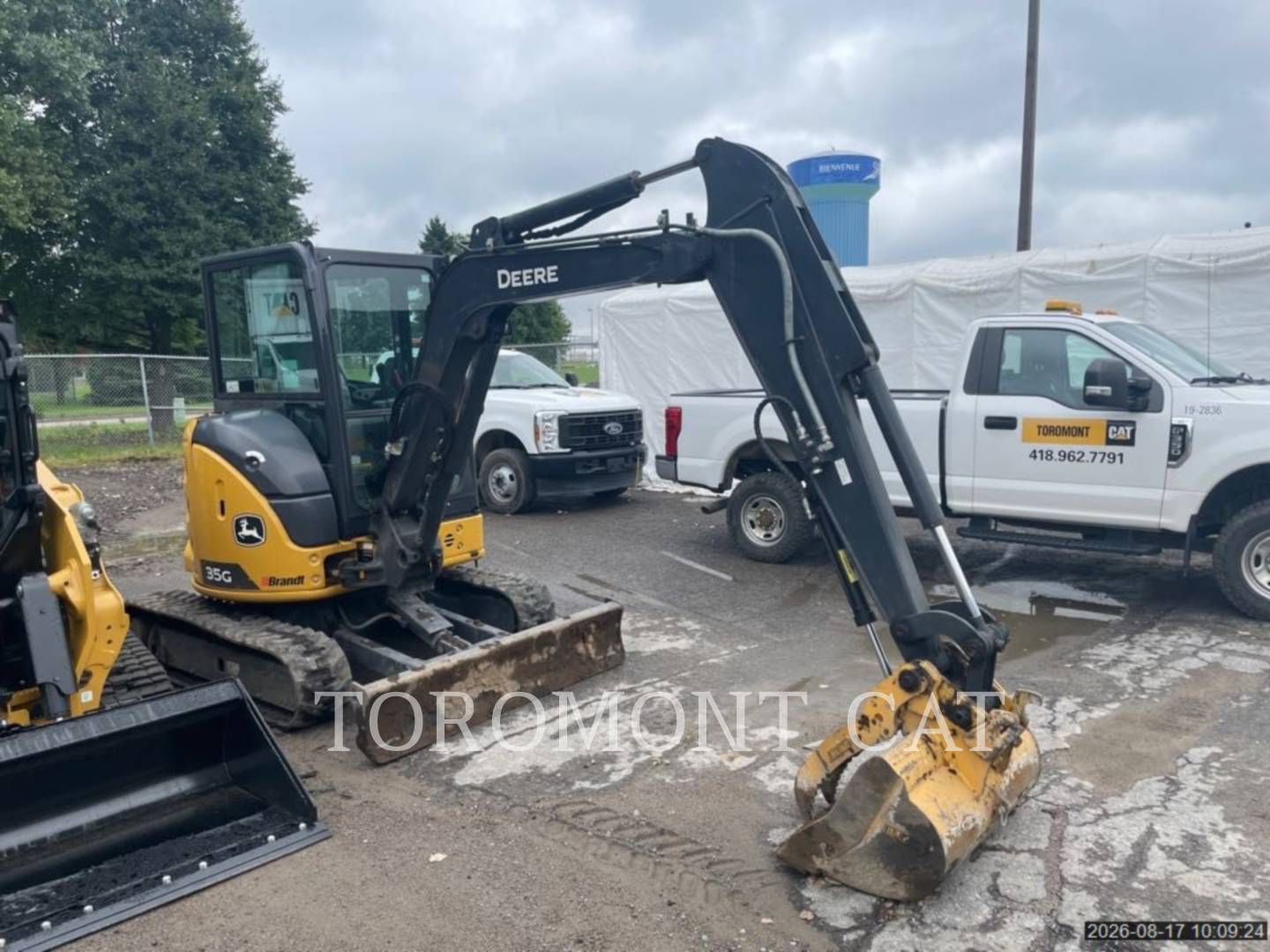 Deere & Co. 35G, Mini Excavator, 758 hours, S/N: 1FF035GXLPK301703, 2024 - Image 2