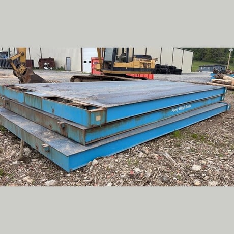 200,000 lb. Avery Weigh-Tronix #IMXT-7012-100T, Steel Deck Truck Scale, 70' long x 12' wide, 90,000 lb. CLC - Image 2