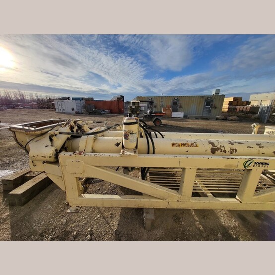 616 GPM, 1,465 PSI, Schwing Bioset #KSP-220, Piston Sludge Pump, L-ROCK valve, 6" pressure outlet, 400 HP - Image 7
