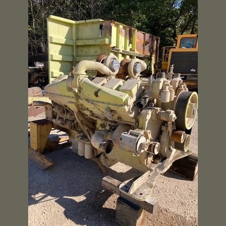 925 HP Cummins #KT38-C, Diesel Engine, 2100 RPM, 12-Cyl V-type, 38 liter, 6-1/4" bore x 6-1/4" stroke, 4,867 - Image 2