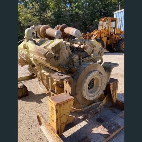 925 HP Cummins #KT38-C, Diesel Engine, 2100 RPM, 12-Cyl V-type, 38 liter, 6-1/4" bore x 6-1/4" stroke, 4,867 - Image 3