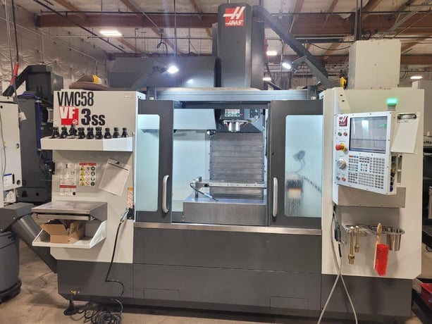 Haas #VF-3SS, CNC vertical machining center, 30 automatic tool changer, 40" X, 20" Y, 25" Z, 12000 RPM, 30 - Image 1