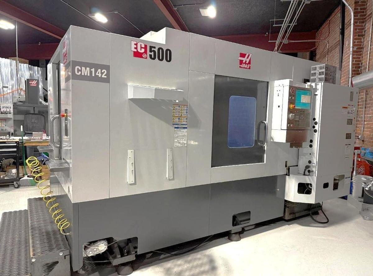 Haas #EC-500, Horizontal Machining Center, 32" X, 20" Y, 28" Z, 20" x 20" 2-pallet changer, 30 HP, 12,000 - Image 2
