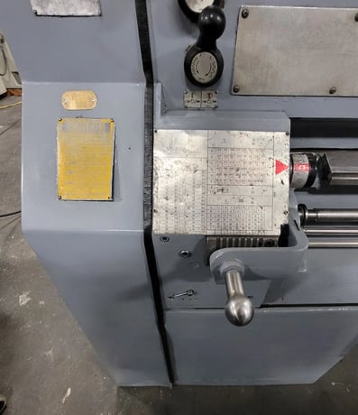 20" x 82" LeBlond Makino #Regal-19, Servo Shift Engine Lathe, 3" Bore, 12" Chuck, digital read out - Image 8