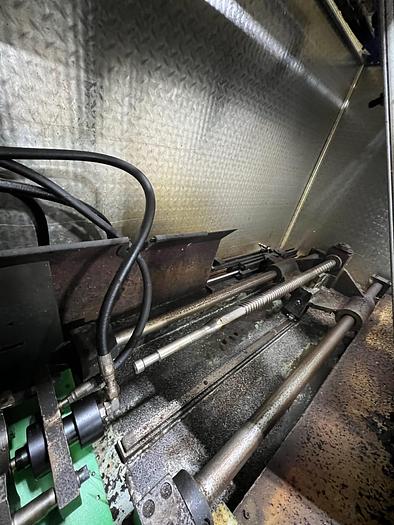 9 Ton x 48" stroke, Apex #9-Ton-48, Horizontal Hydraulic Broaching Machine, Chip Conveyor - Image 6