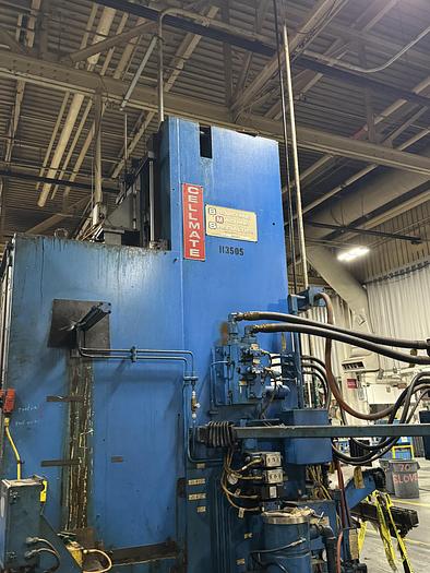 15 Ton x 48" Stroke, BMS Cellmate #BMCM15-48, Vertical Table Up Broaching Machine, 30 FPM cut, 40 HP - Image 4