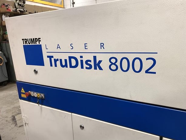 Trumpf Trudisk #8002, Laser Welder, 8000W, IP54, 4 Cables, Compact Size, 2008 - Image 8
