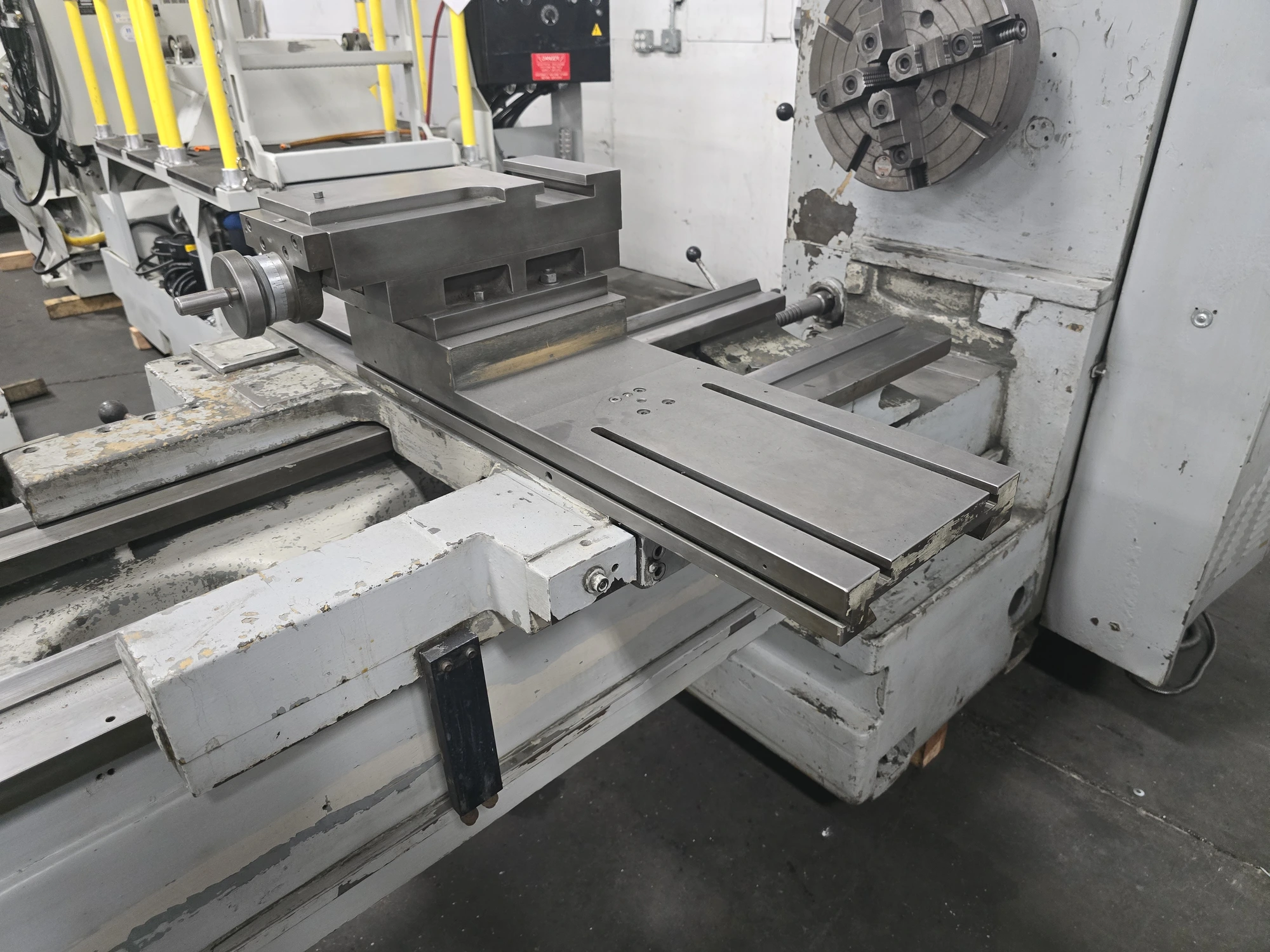 26"/29" x 75" Summit #26-4x60, Gap Bed Lathe, 4.125" Bore, 4-Jaw Chuck, 230 V., inch/metric thread - Image 10