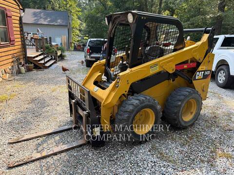 Cat 242D, Skid Steer Loader, 2593 hours, S/N: DZT00709, 2014 - Image 1