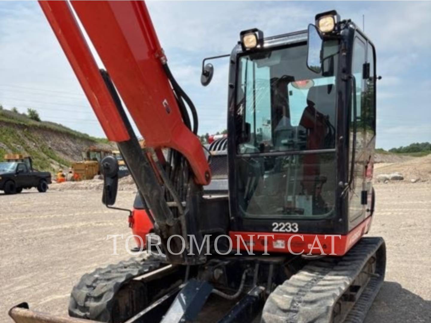 Kubota Tractor Corporation KX080, Mini Excavator, 1590 hours, S/N: KBCDZ84CPN3F13730, 2022 - Image 8