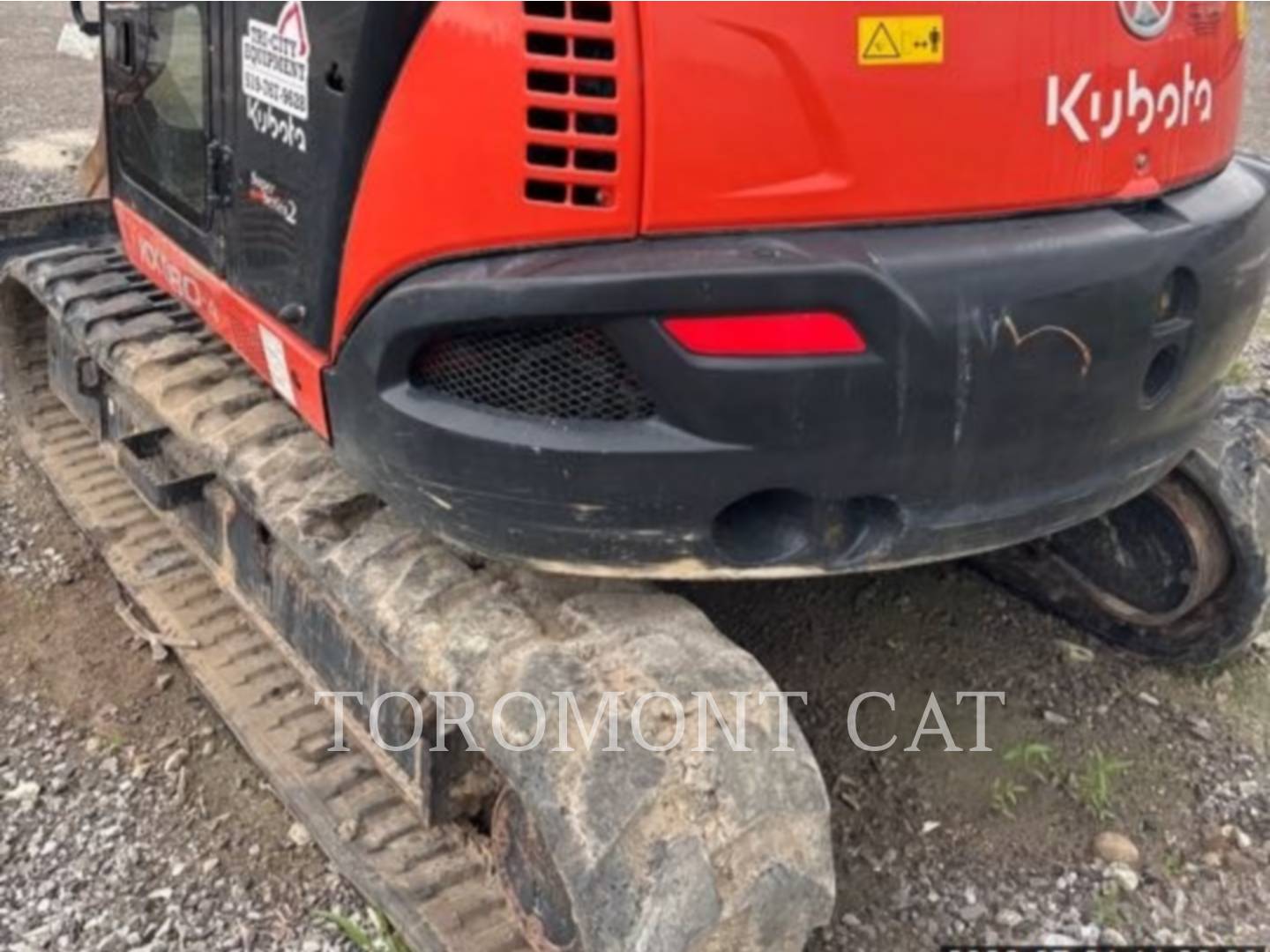 Kubota Tractor Corporation KX080, Mini Excavator, 1346 hours, S/N: KBCDZ84CEM3M12971, 2022 - Image 4
