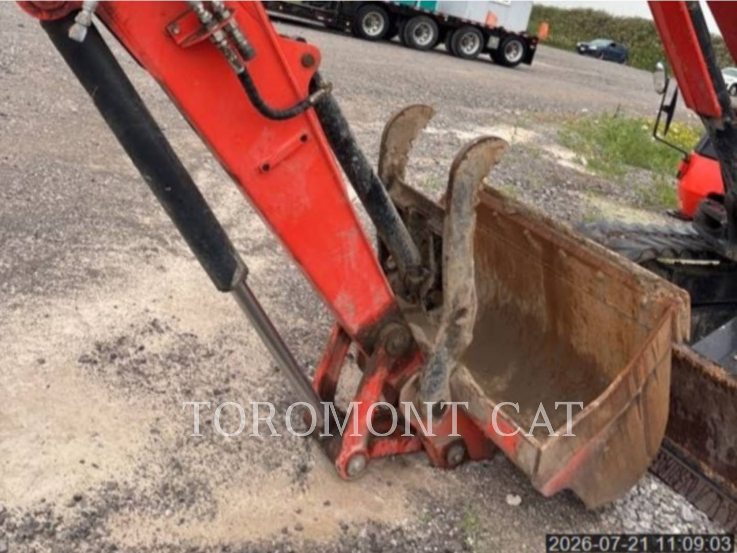 Kubota Tractor Corporation KX080, Mini Excavator, 1346 hours, S/N: KBCDZ84CEM3M12971, 2022 - Image 7