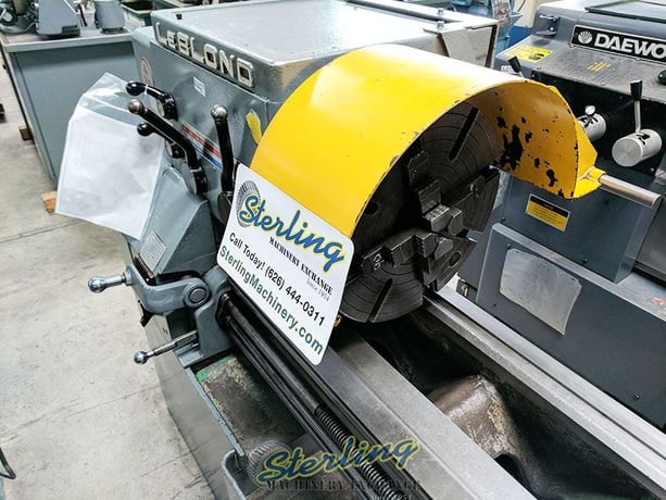 20" x 72" LeBlond #Regal-20, geared head, 4-jaw 15" chuck, 2" hole, L-1, Steady Rest, #4MT, coolant pump - Image 2
