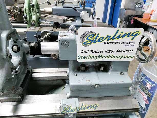 20" x 72" LeBlond #Regal-20, geared head, 4-jaw 15" chuck, 2" hole, L-1, Steady Rest, #4MT, coolant pump - Image 9