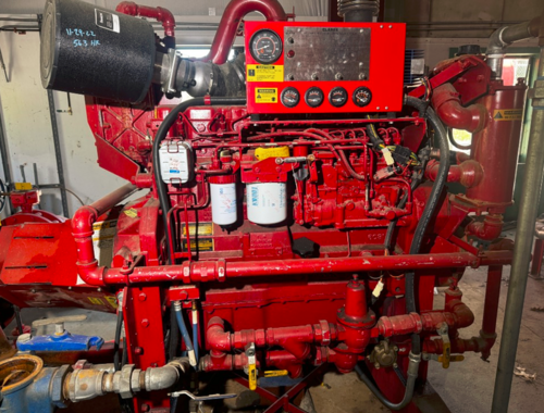 3500 GPM @ 231' TDH, Clarke #JW6H-UF60, Fire Pump, John Deere Diesel Engine, 654 Hours, (4 available) - Image 4